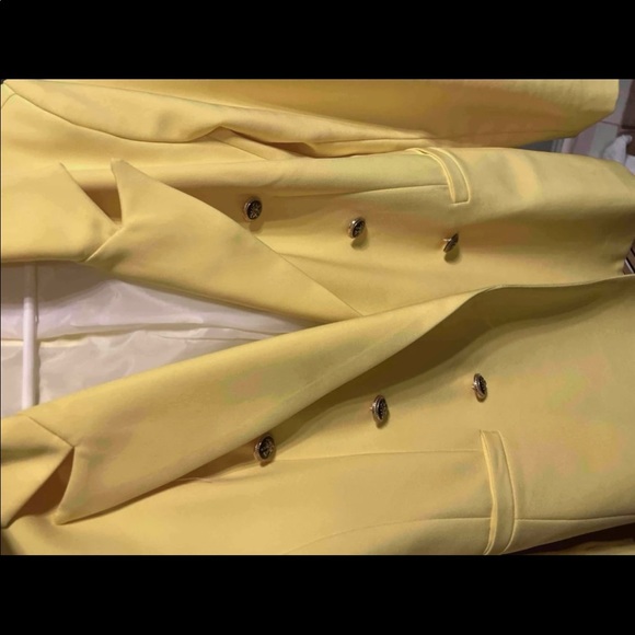 Lapel Neck Double Breasted Blazer - Picture 9 of 10